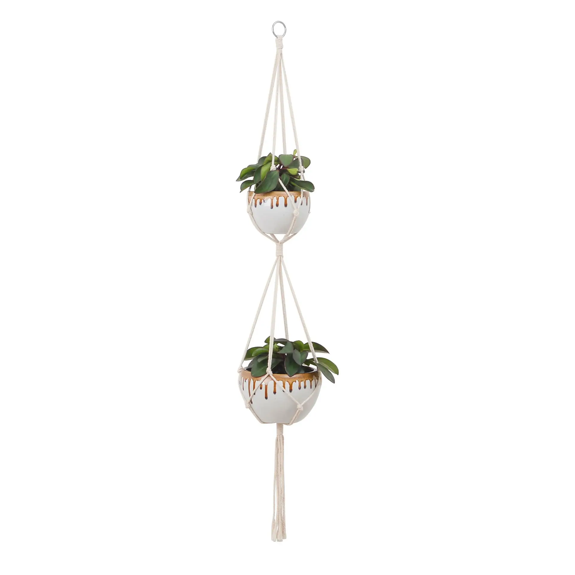 Handmade Hanging Macrame Plant Hanger Flower Pot Hanger For Wall Decoration Garden Home Decoration