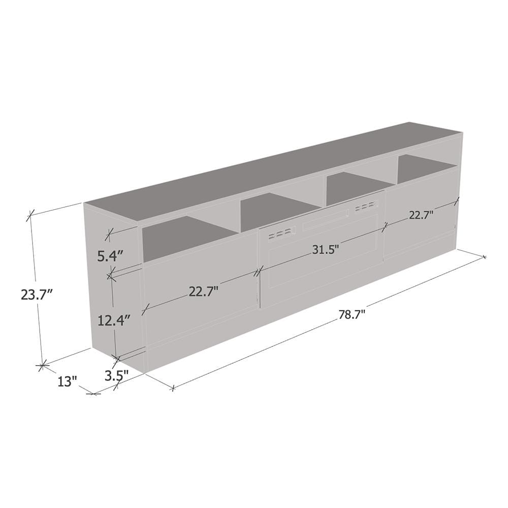 Disparo WH 05 Electric Fireplace 79\