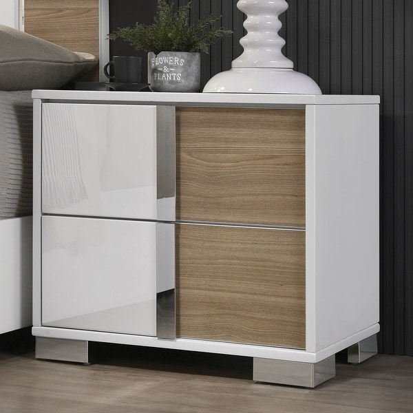 Gava Contemporary White 3-piece Bedroom Set by Furniture of America - - 37455045