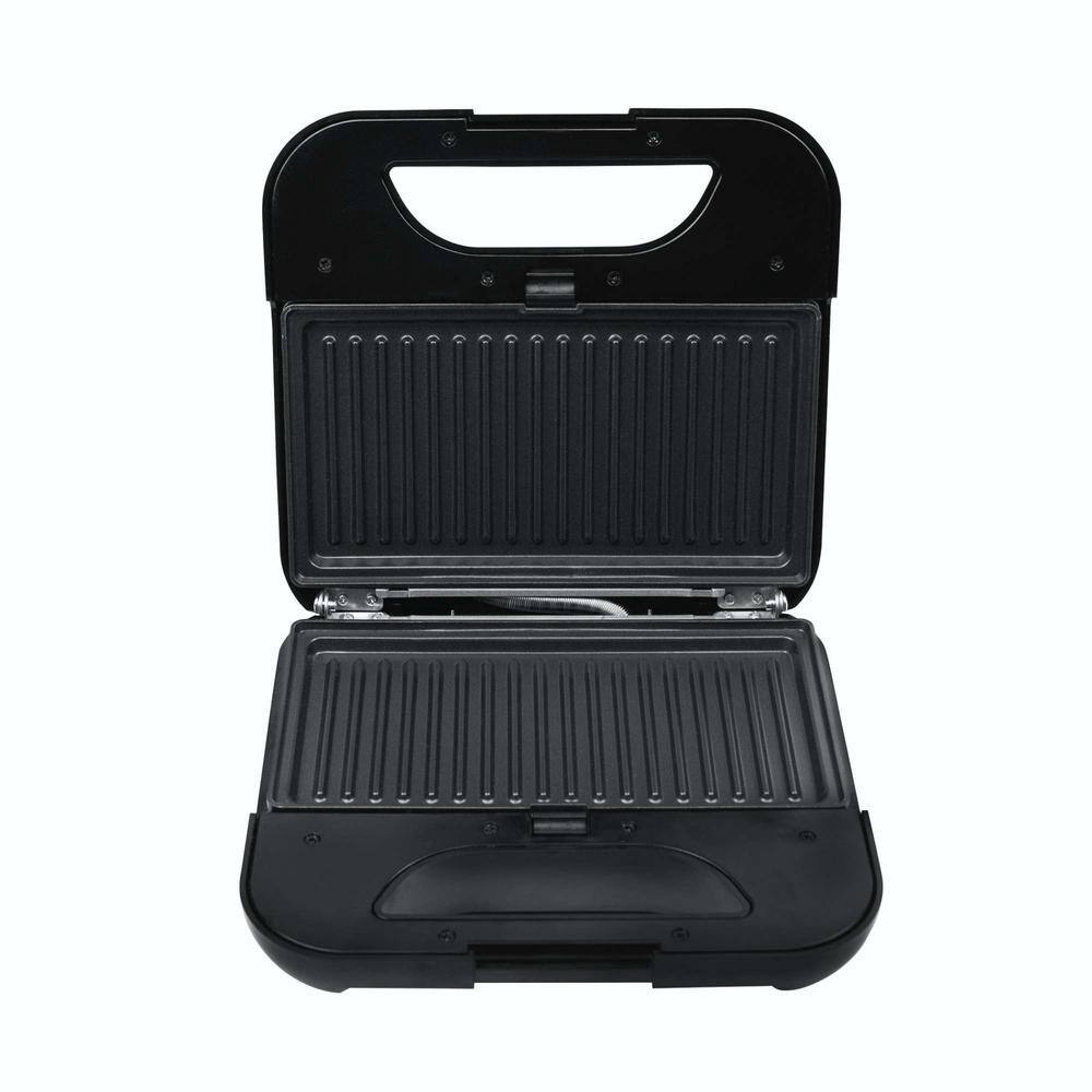 KALORIK 40 sq. in. Stainless Steel 4-in-1 Waffle Grill Griddle and Sandwich Maker SM 47451 SS