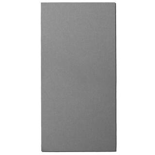 Owens Corning Grey Fabric Rectangle 24 in. x 48 in. Sound Absorbing Acoustic Insulation Wall Panels (2-Pack) 02512