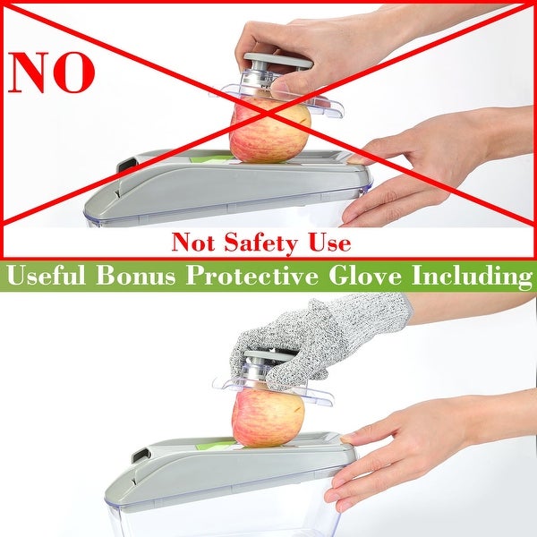 14-in-1 Vegetable Chopper Slicer， Fruit Dicer Veggie Kitchen Cutter Tools