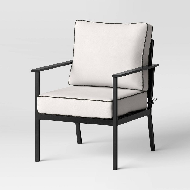 Searsburg 3pc Aluminum Patio Chat Set