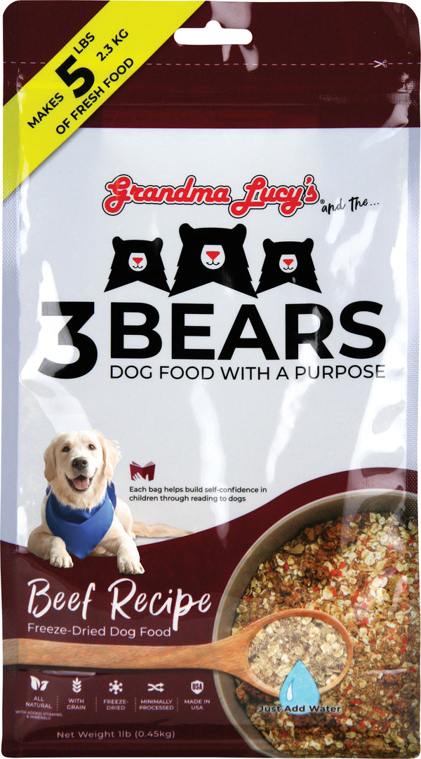 Grandma Lucy's 3 Bears Beef Dog Food