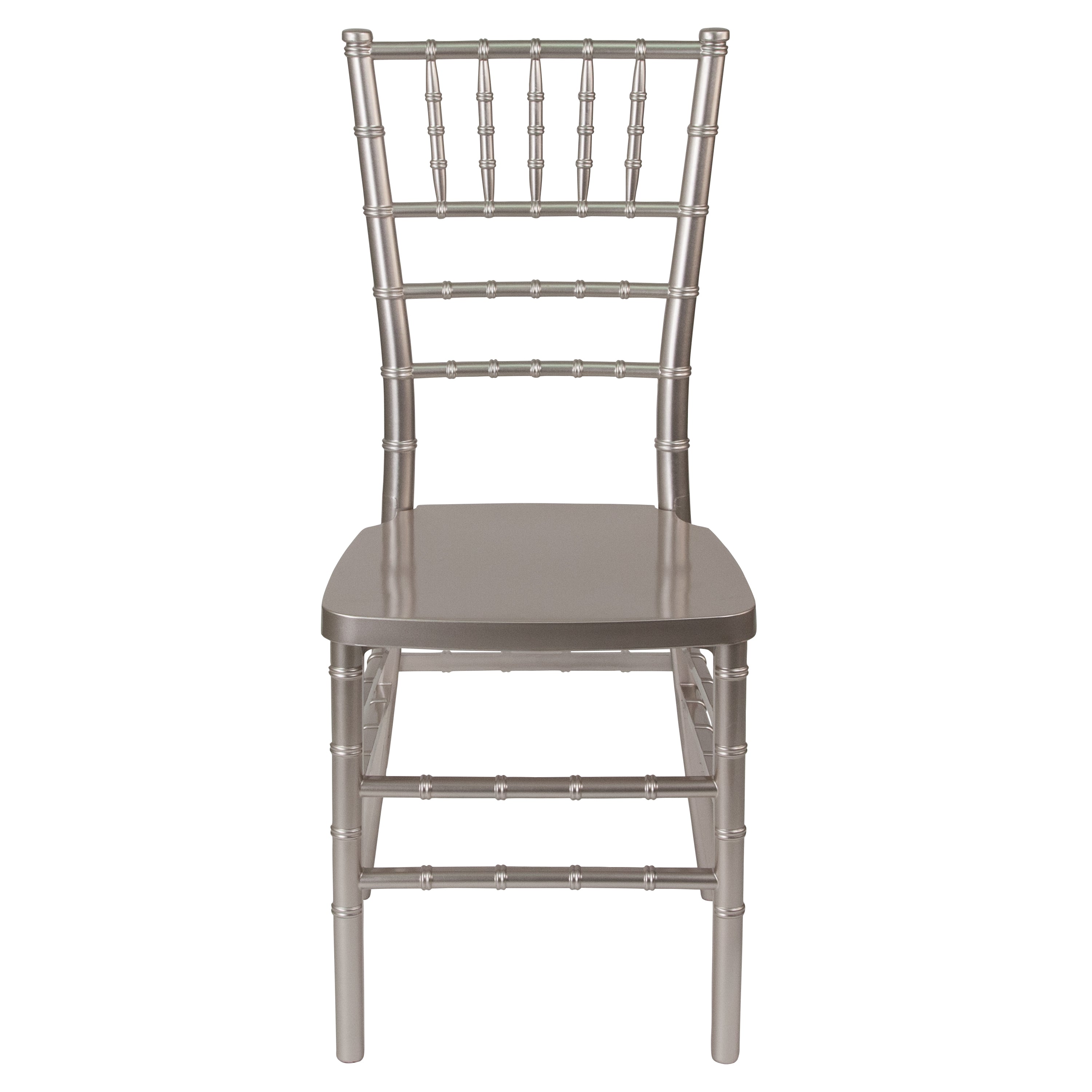 Flash Furniture HERCULES PREMIUM Series Pewter Resin Stacking Chiavari Chair