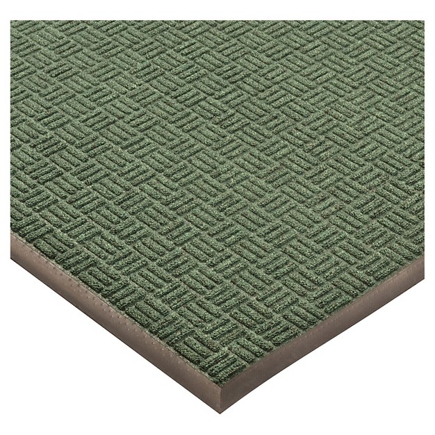 2 x27 x3 x27 Solid Doormat Hunter Green black Hometrax