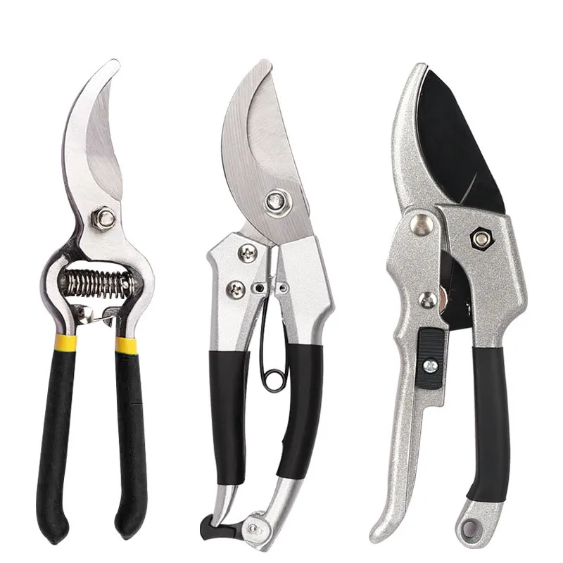 Heavy Duty Pruner Shears Garden Cutter Clippers Stainless Steel Sharp Pruner  Pruning Hand Tools