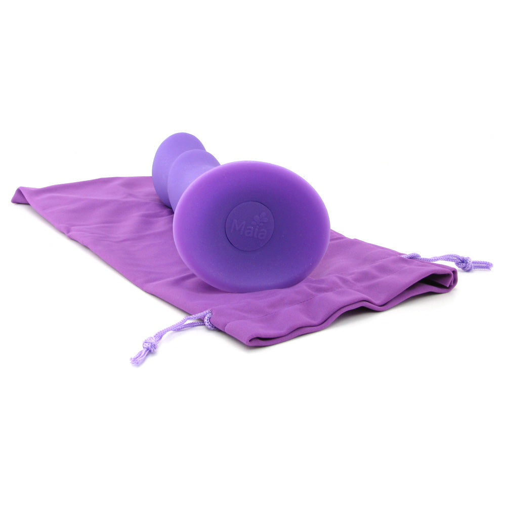 Riley Silicone Dildo in Neon Purple