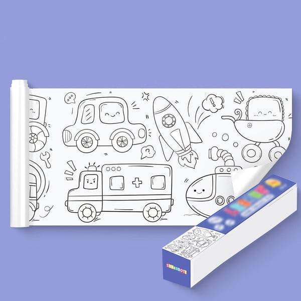 (🔥  Promotion 48% OFF)🔥🔥 Children's Drawing Roll - BUY 3 GET 10%OFF & FREE SHIPPING NOW!