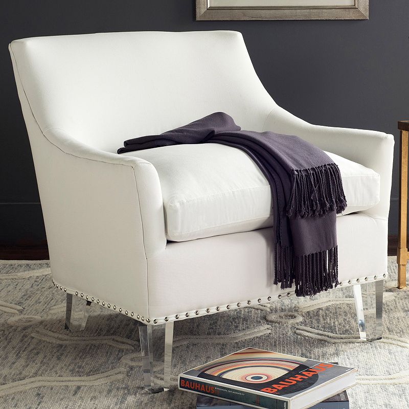 Safavieh Hollywood Glam Sloped Arm Chair