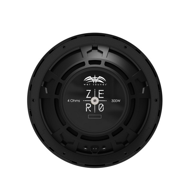 Zero Series Marine Subwoofer With Shallow Mounting Depth And Hidden Mounting Hardware