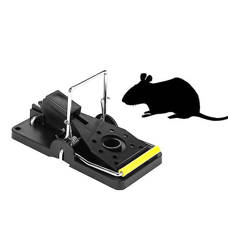 Extra Large Rat Traps That Kill Instantly， Super Heavy Duty Humane Mouse Traps For Indoors And Outdoors， Squirrel Trap(black，4pcs)