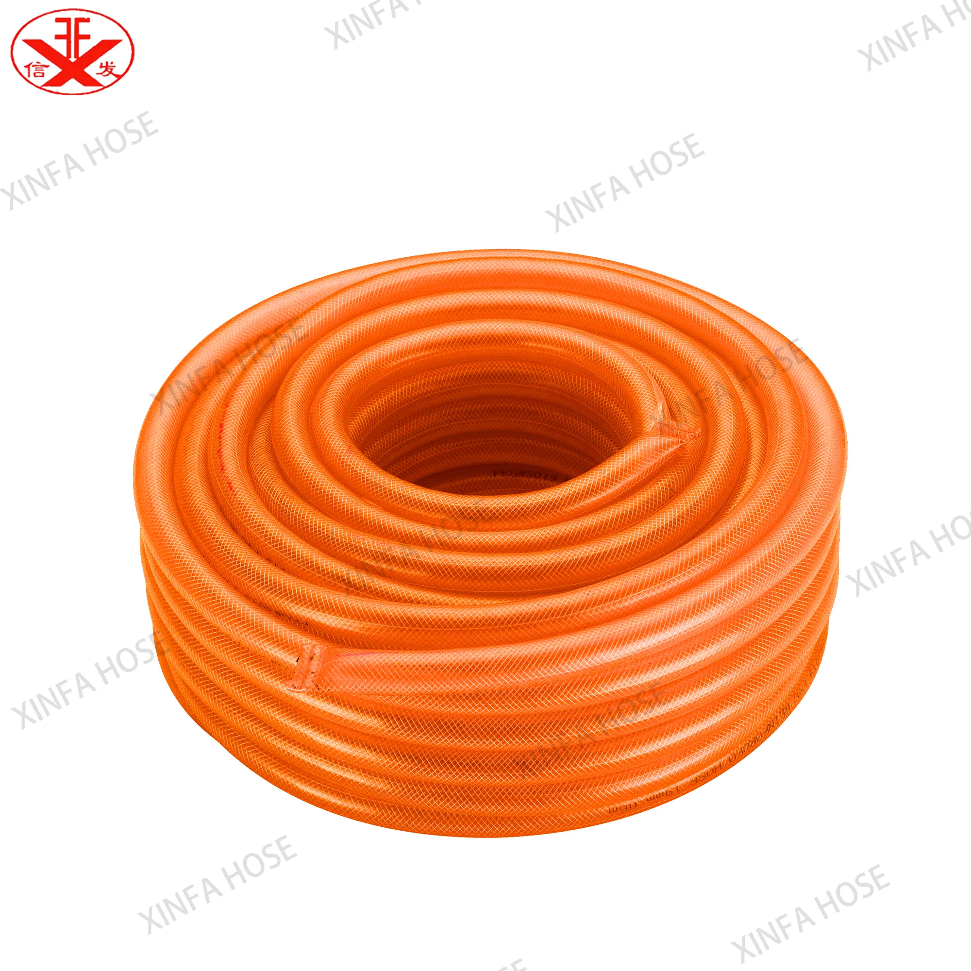 orange color pipe with quick connect PVC Customized water hose pipe Garden hose