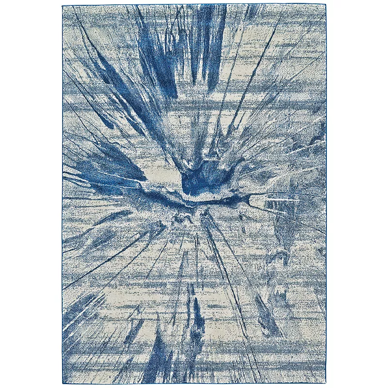 Weave and Wander Omari Abstract Rug