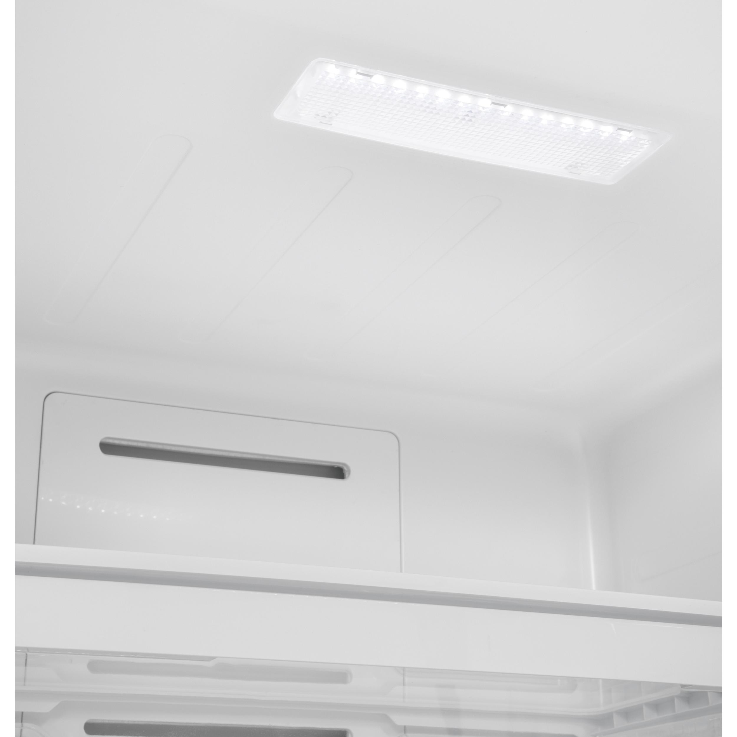 GE 14.1 cu. ft. Upright Freezer with LED Lighting FUF14DLRWW