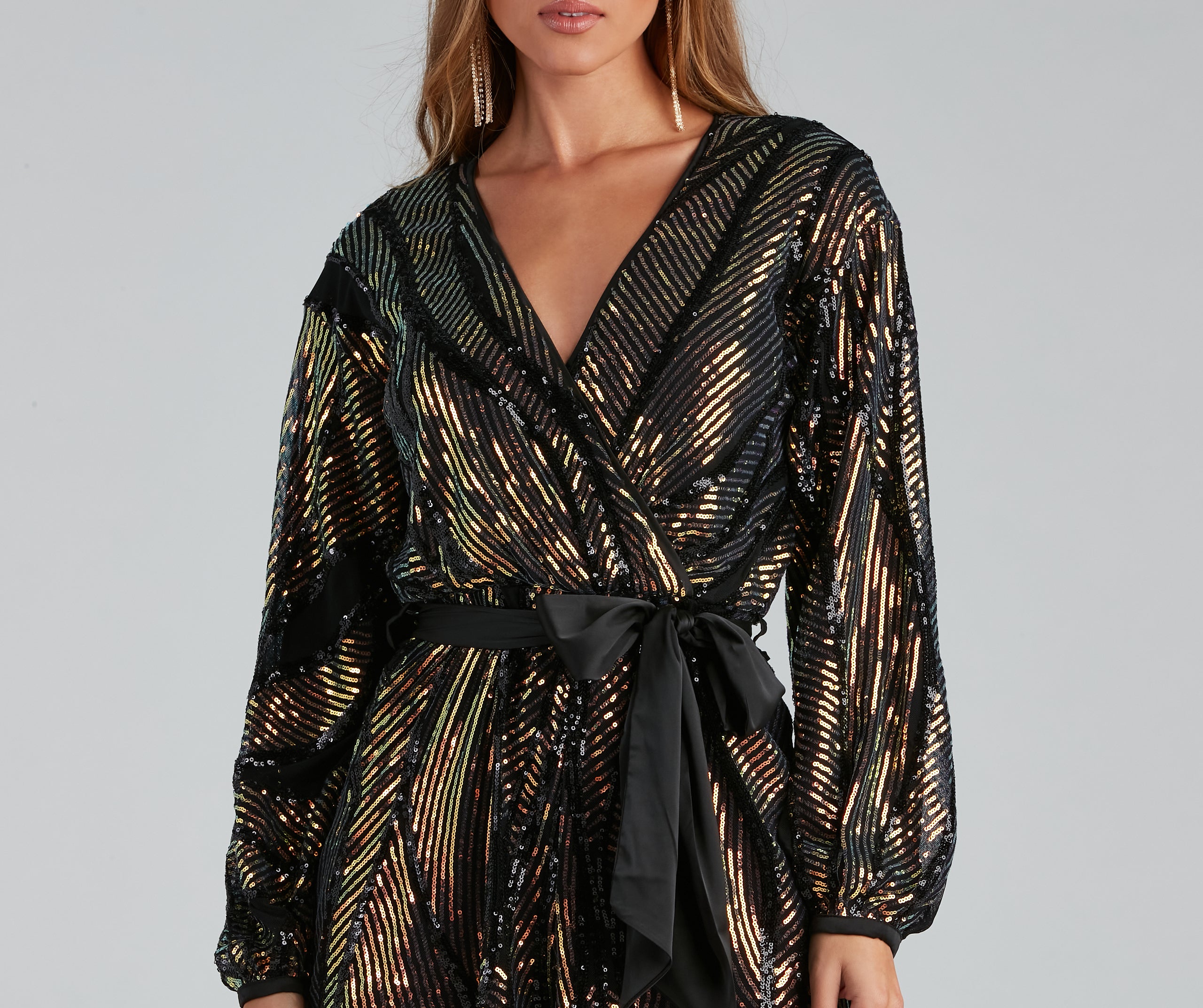 Toast To Glam Sequin Romper