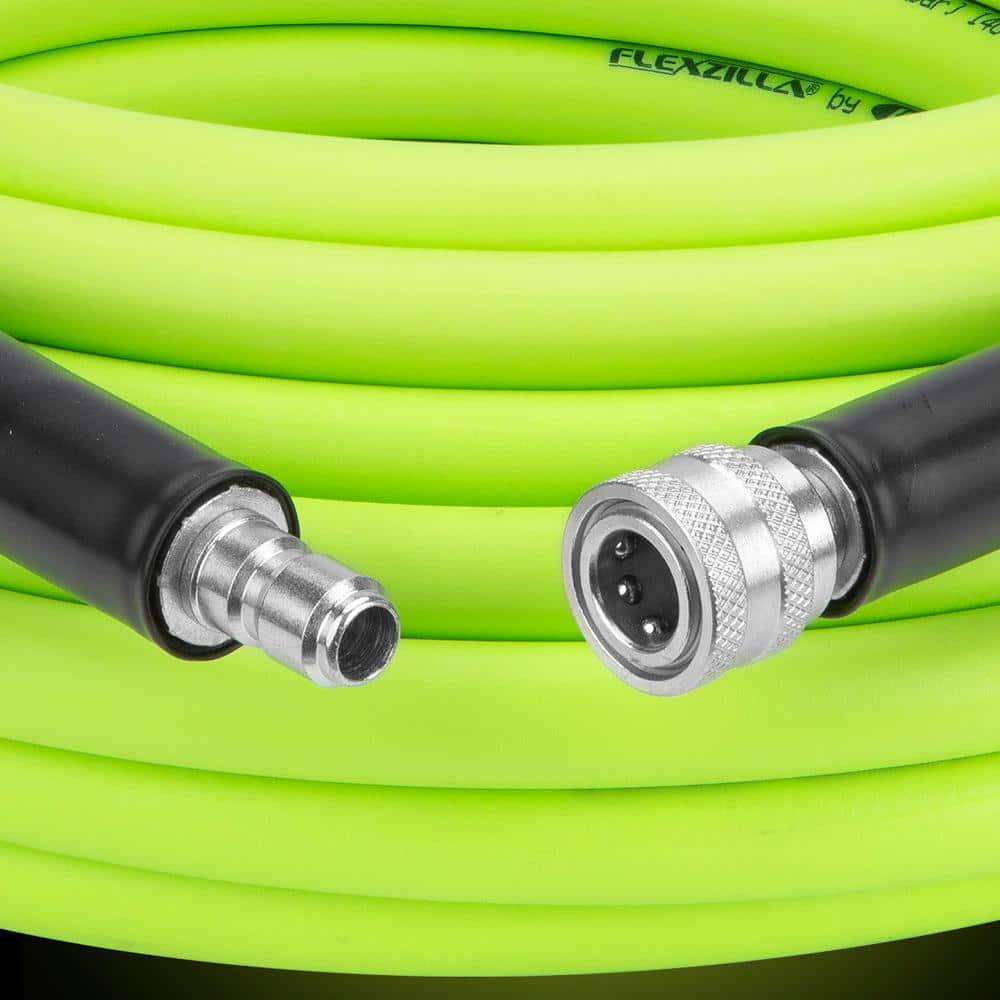 Flexzilla 38 in x 50 ft 4200 PSI Pressure Washer Hose with QuickConnect Fittings