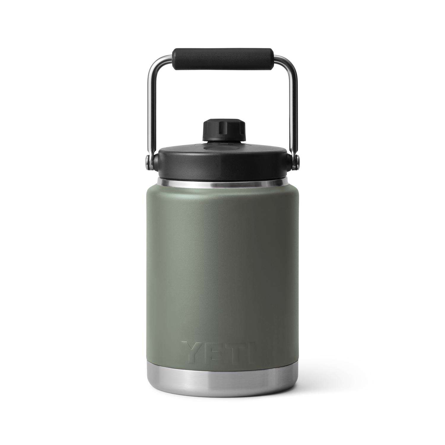 YETI Rambler 0.5 gal Camp Green BPA Free Insulated Jug