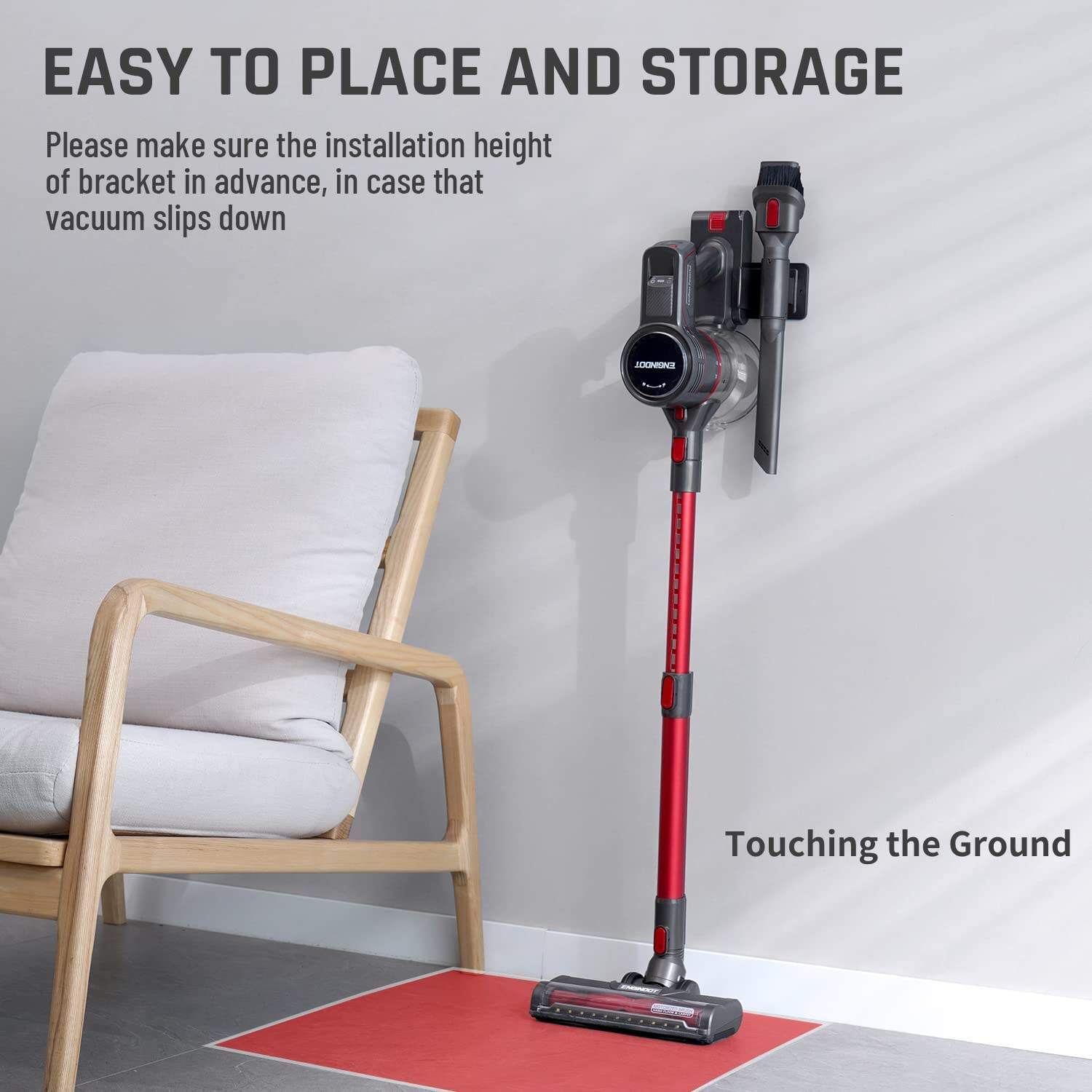 23Kpa 250W 4-in-1 Cordless Vacuum Cleaner with Advanced Cyclonic Technology