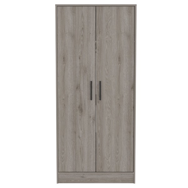 Rectangle Armoire Light Gray - - 37279324