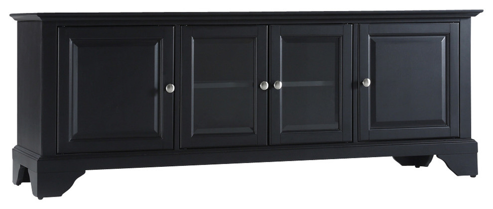 LaFayette 60 quotLow Profile TV Stand   Traditional   Entertainment Centers And Tv Stands   by Pot Racks Plus  Houzz