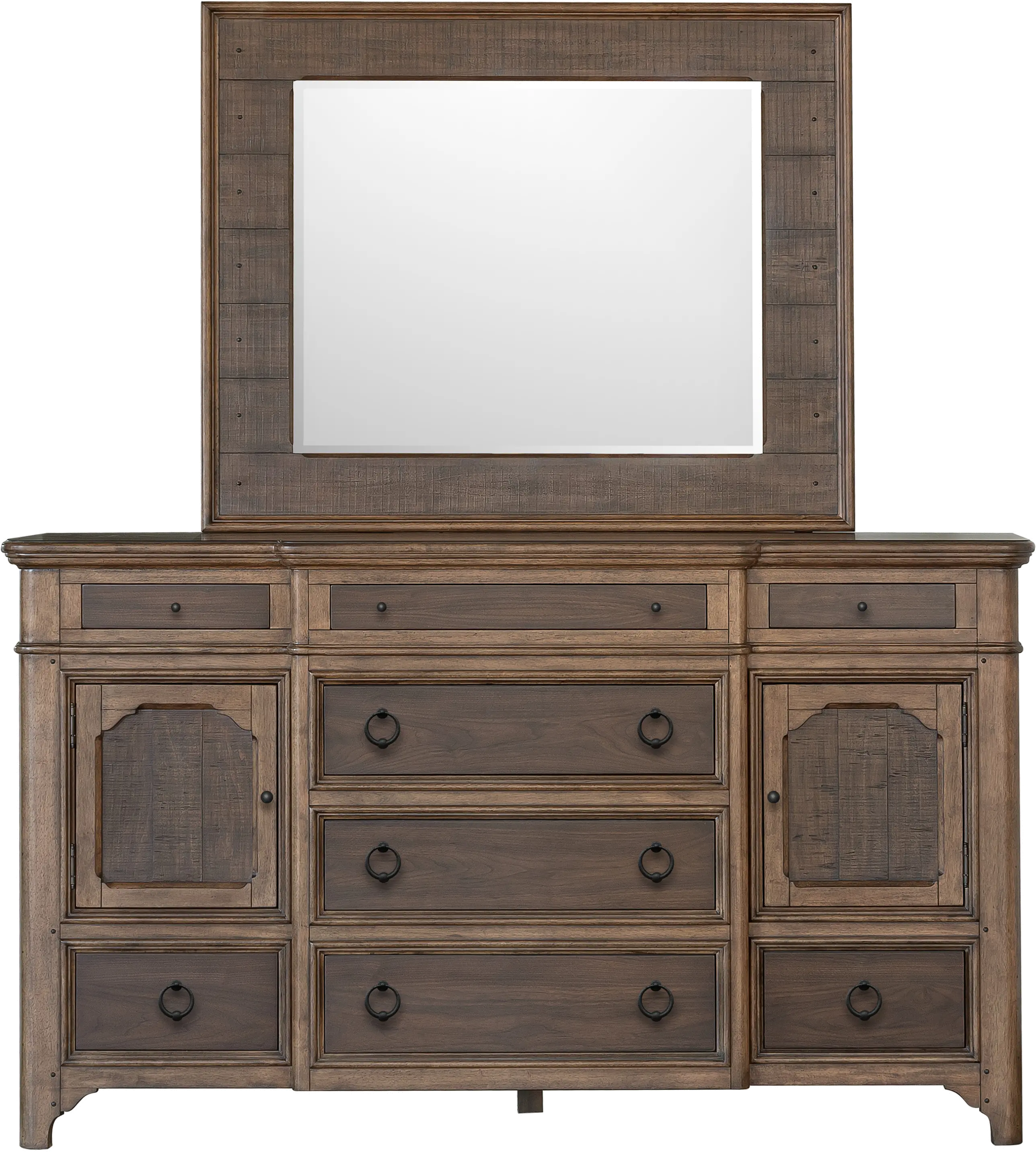 Hearthstone Walnut Brown Dresser