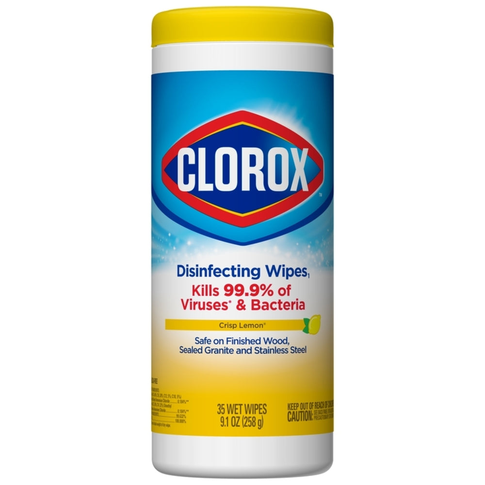 CLOROX WIPE LEMON 35CT