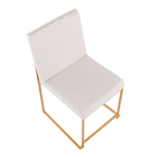 Fuji Gold High Back Dining Chair - Set of 2