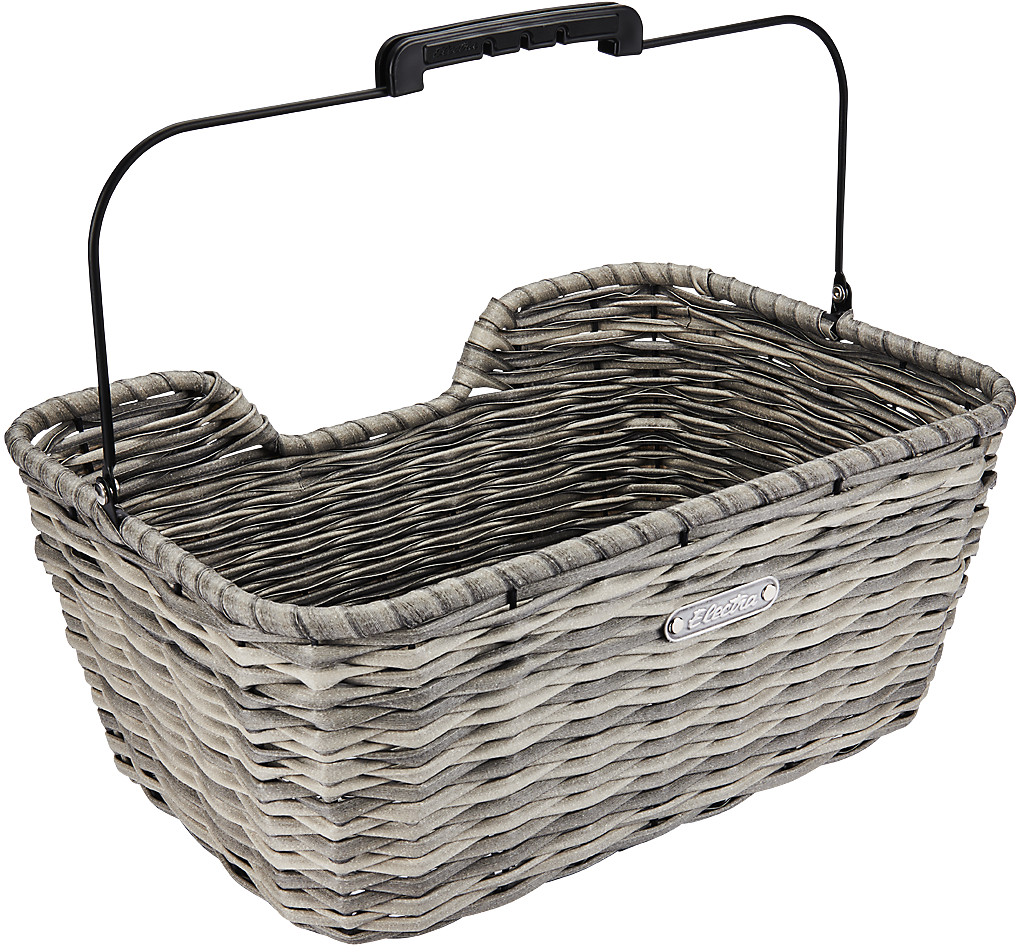 Electra All Weather Woven Rear MIK Basket - Brown