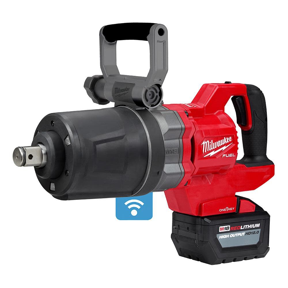 Milwaukee M18 FUEL 1 in. D-Handle High Torque Impact Wrench with ONE-KEY Kit 2868-22HD from Milwaukee