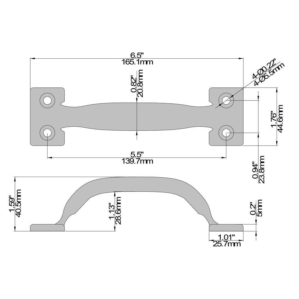 Everbilt Galvanized Gate Tee Hinge Latch and Pull Set 20827