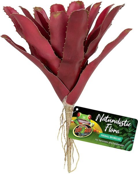 Zoo Med Naturalistic Flora Fireball Bromeliad Artificial Plant