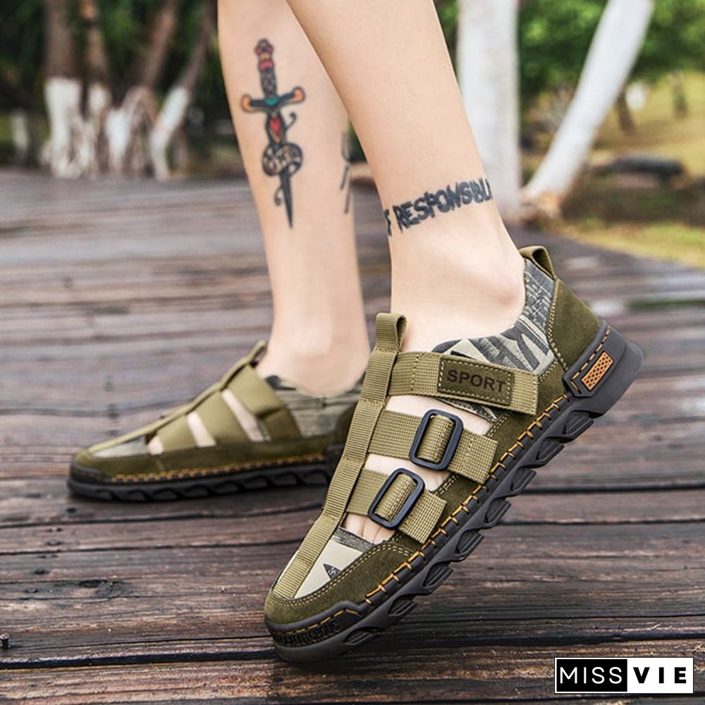 Summer Personality Plus Size Casual Men'S Non-Slip Sandals