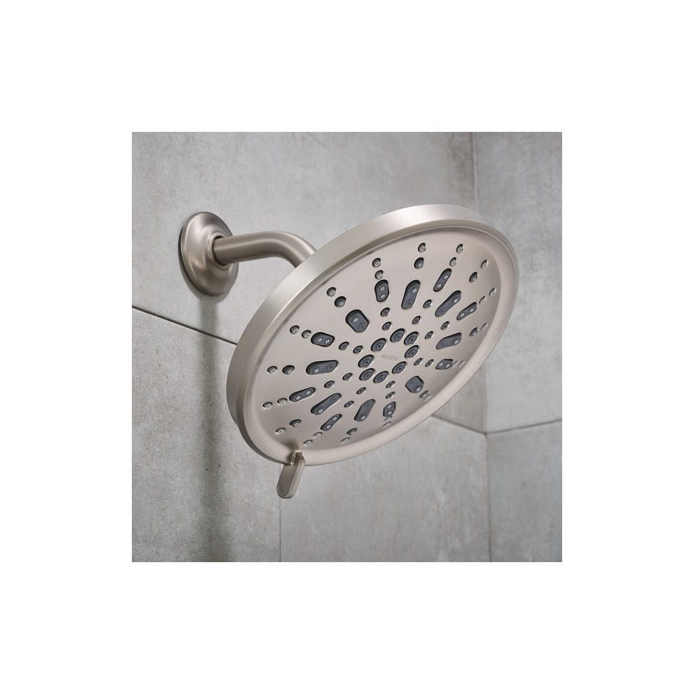 Moen Enthrall Rain Showerhead Spot Resist Brushed Nickel 9