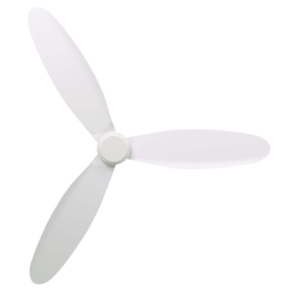 Lucci Air Radar 52 in White DC Ceiling Fan