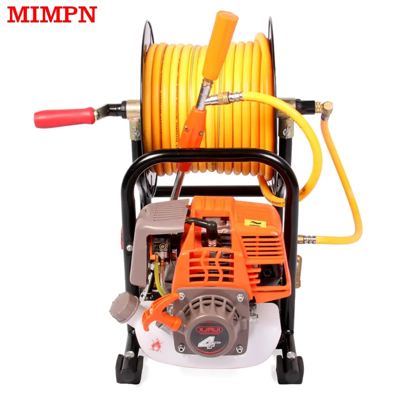 139F Portable High Pressure 4 Stroke Petrol Engine Agriculture Gasoline Pump Powered Power Sprayer Machine