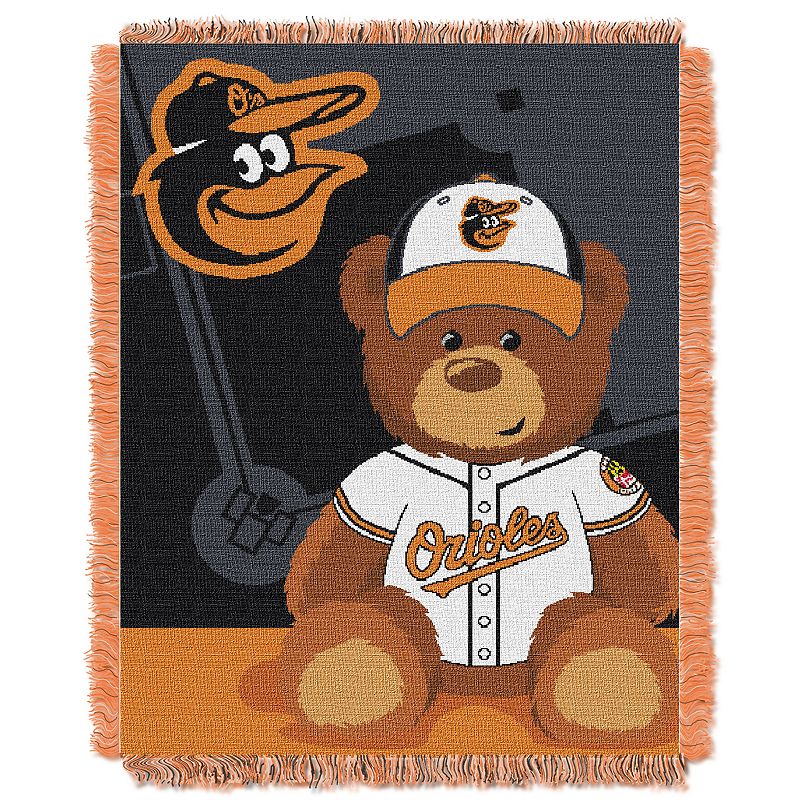 Baltimore Orioles Baby Jacquard Throw