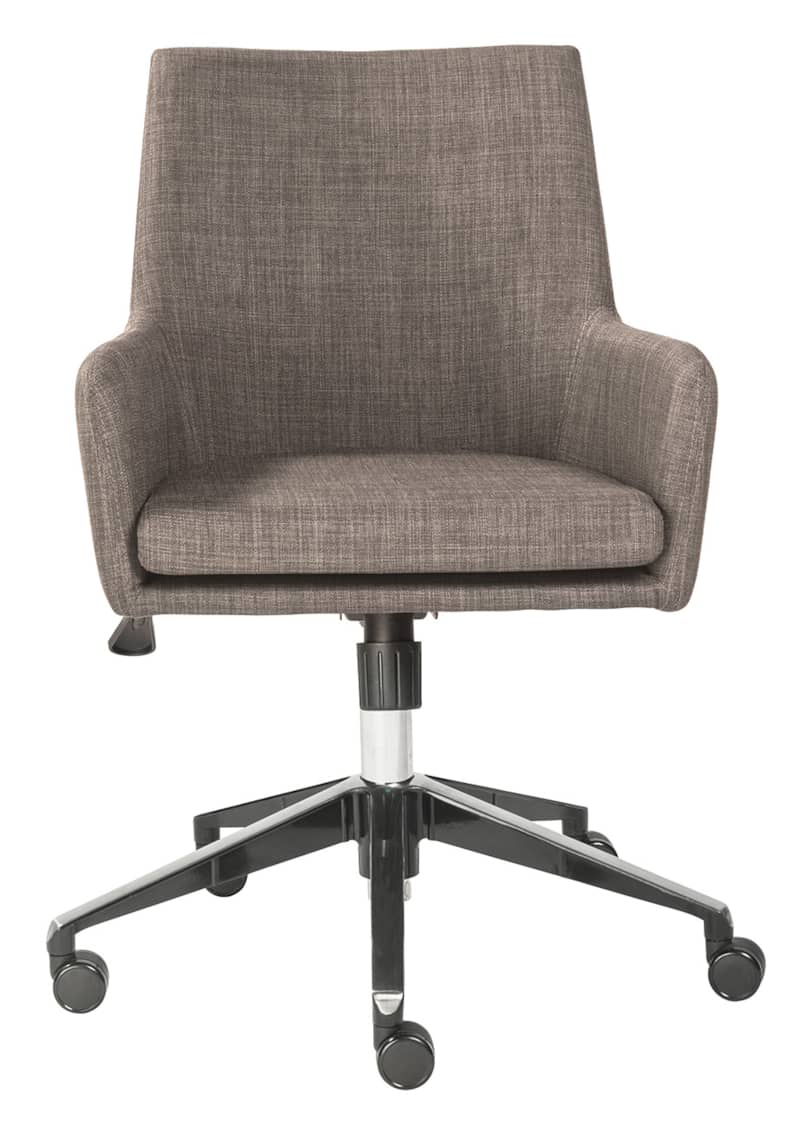 Euro Style Calais-O Dark Gray Office Chair