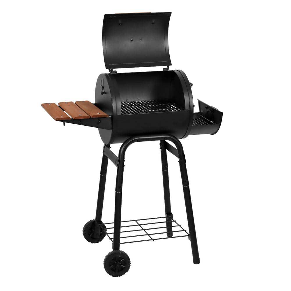 CharGriller Patio Pro Charcoal Grill in Black