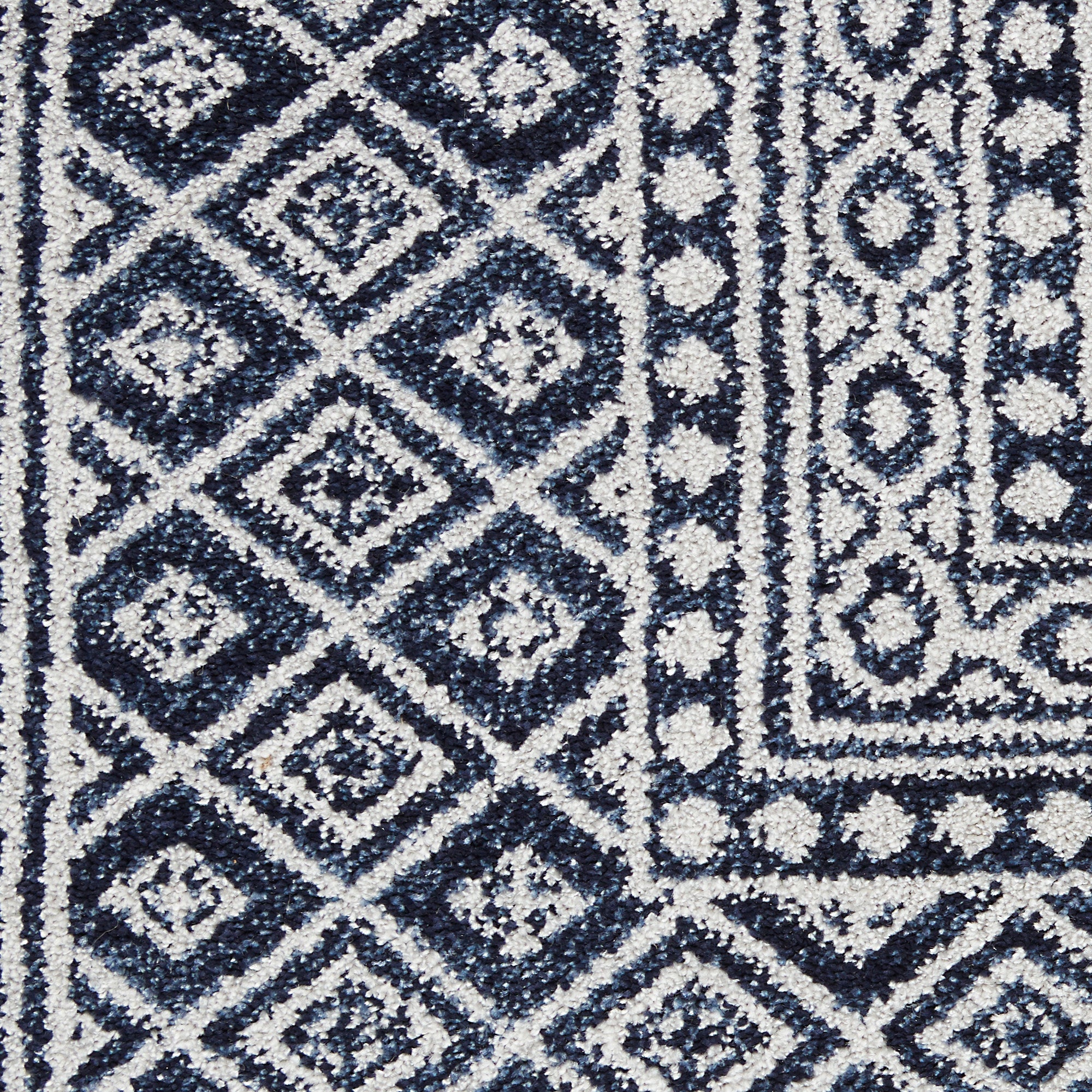 Palermo Navy/Grey Rug