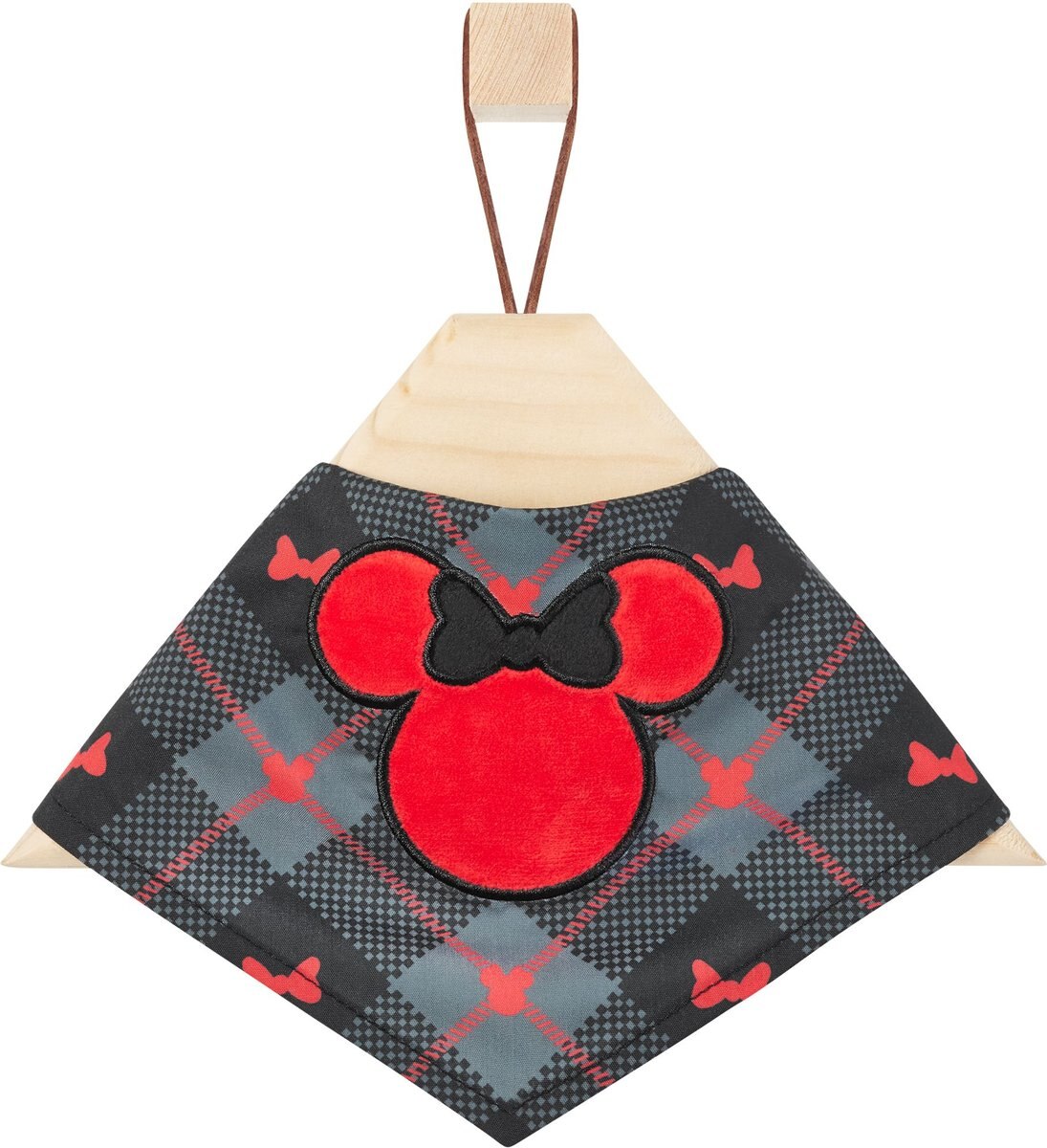 Disney Minnie Mouse Plaid Dog and Cat Bandana