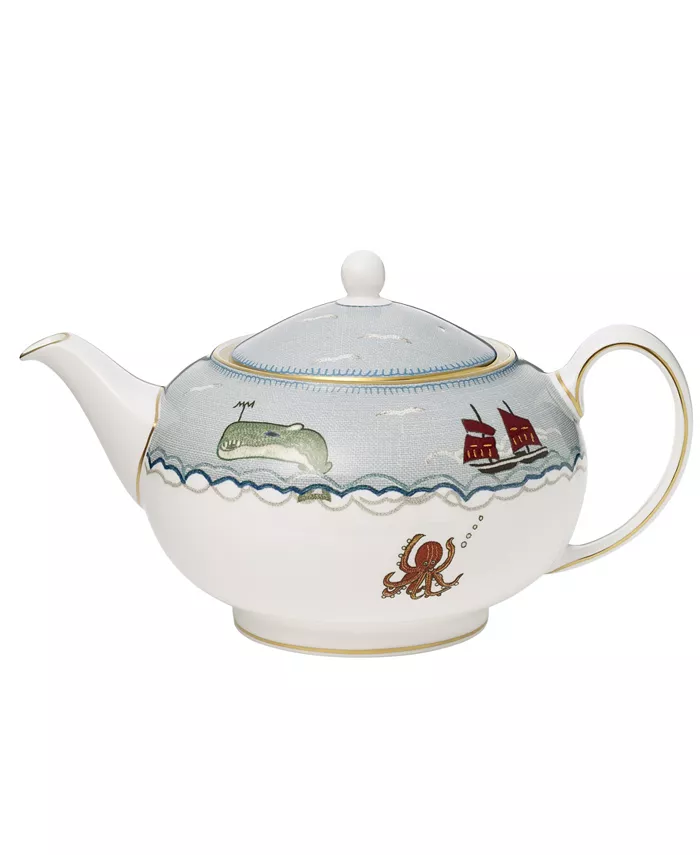 Wedgwood  Sailors Farewell Teapot 37.2 oz