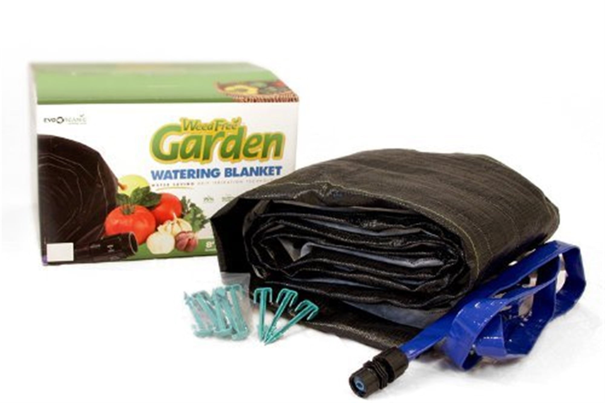 EvoOrganic 8-ft x 10-ft Weed Free Garden Watering Blanket With Header Hose