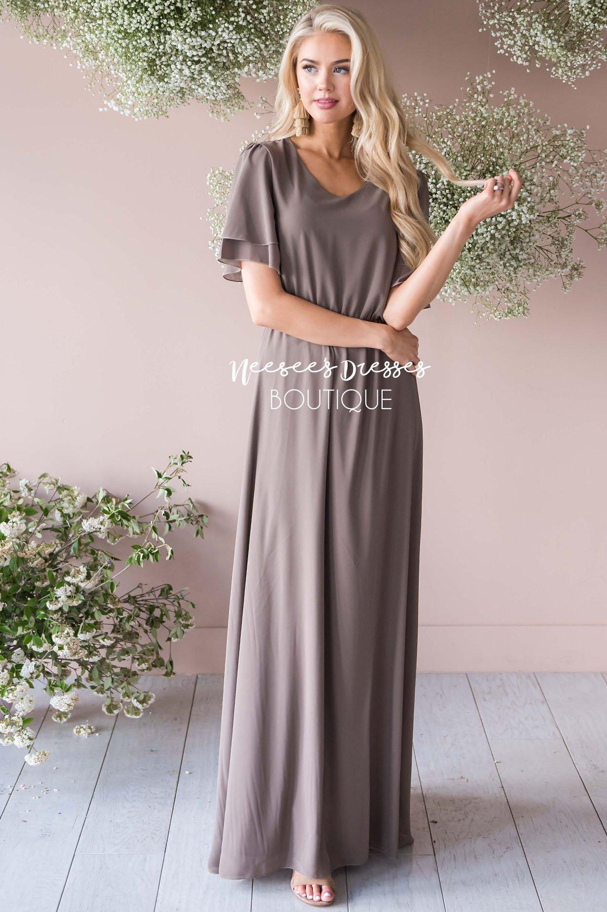 The Chloe Chiffon Maxi Dress