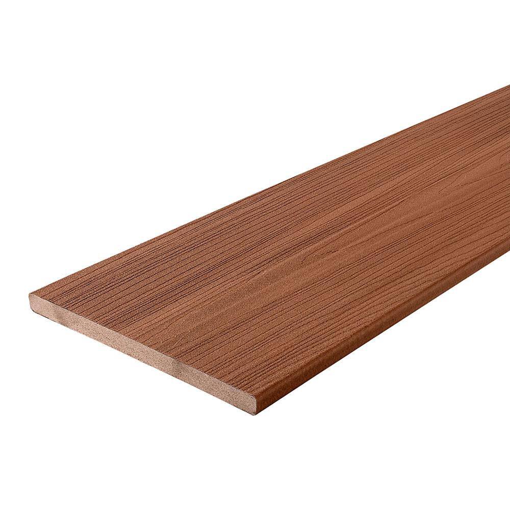 Fiberon Good Life Weekender 34 in. x 11 14 in. x 12ft. Capped Composite Fascia Decking Board