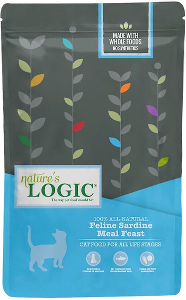 Nature's Logic Feline Sardine Meal Feast All Life Stages Dry Cat Food