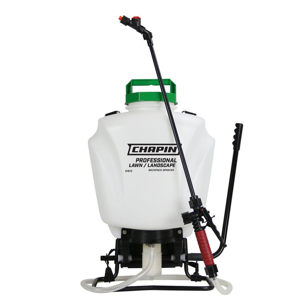 Chapin 4 Gal. Lawn and Landscape Pro Backpack Sprayer with Control Flow Technology 61813