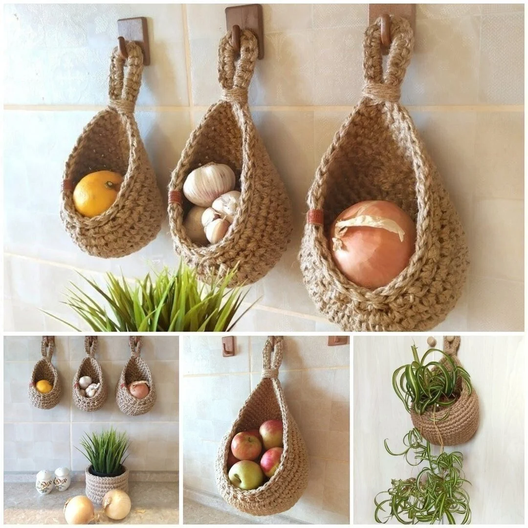 🔥BIG SALE - 40% OFF🔥🔥-Hanging Wall Vegetable Fruit Baskets