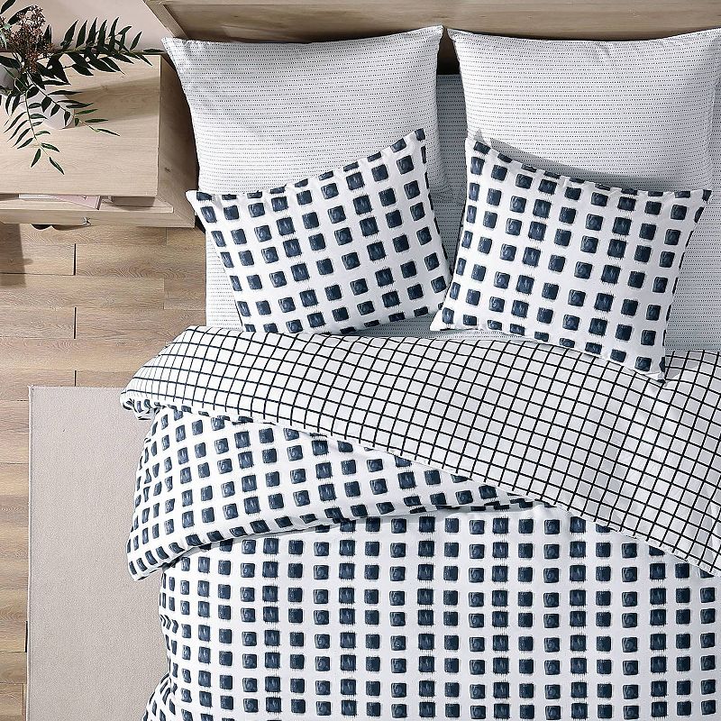 City Scene Urban Shibori Duvet Cover Set