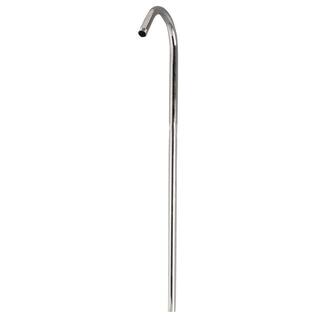 Barclay Products 3-Handle Claw Foot Tub Faucet without Hand Shower with Riser in Chrome 4013-PL-CP